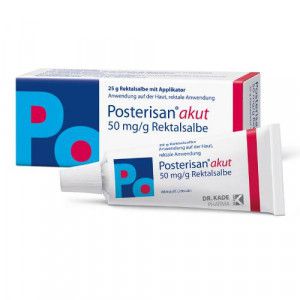 POSTERISAN akut 50 mg/g Rektalsalbe